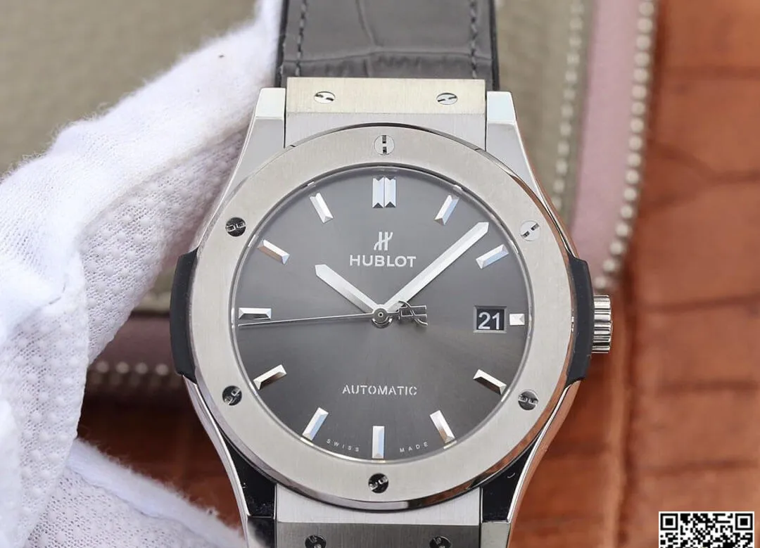 Hublot Classic Fusion 511.NX.7071.LR WWF Factory 1:1 Best Edition Replica Watch Gray Dial